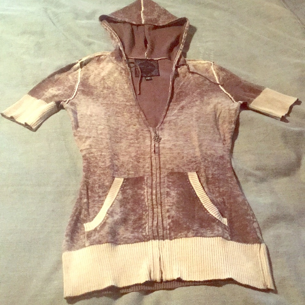 Guess Jeans sweater hoodie with foil detail